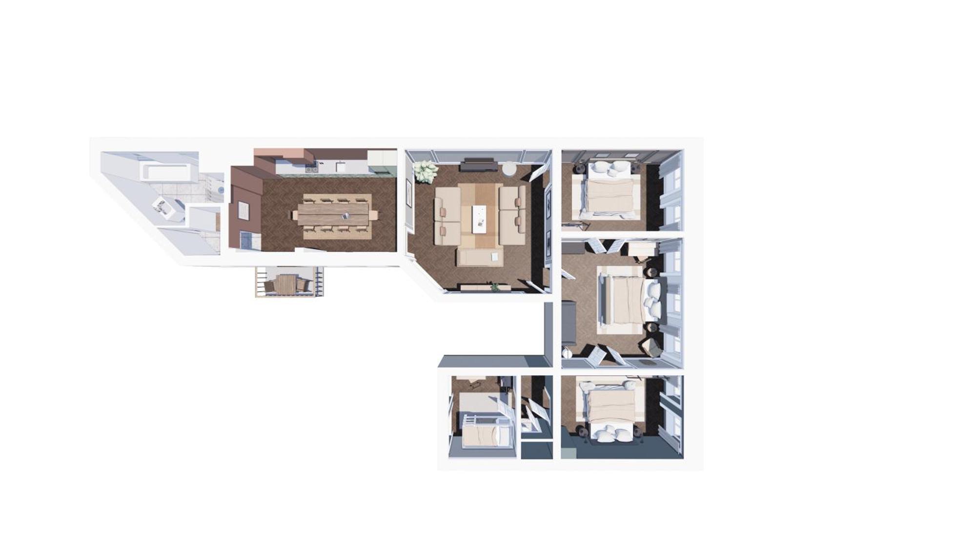 220Sqm Designer Apt - Copenhagen City Center - Private Balcony Kültér fotó