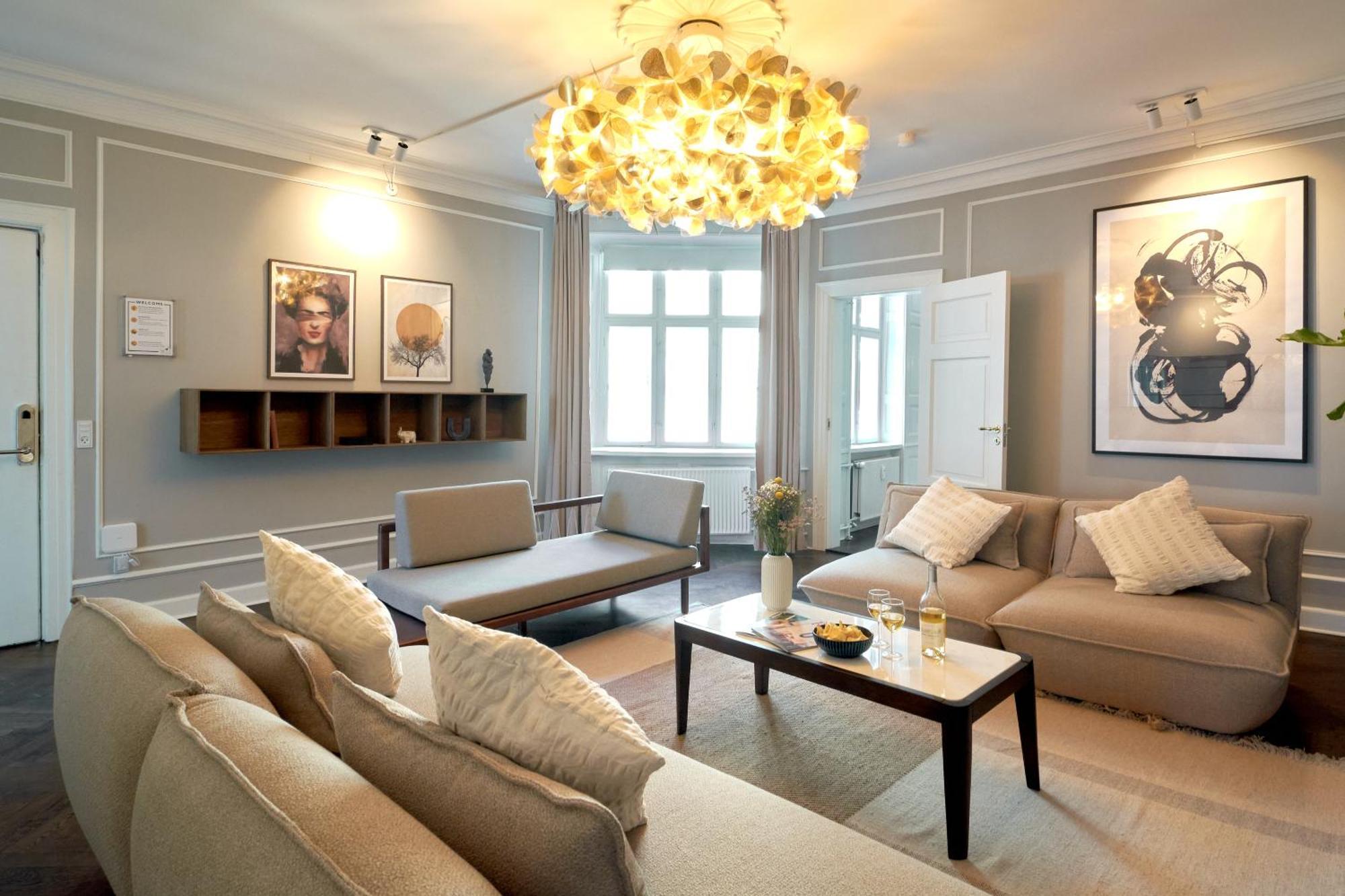 220Sqm Designer Apt - Copenhagen City Center - Private Balcony Kültér fotó