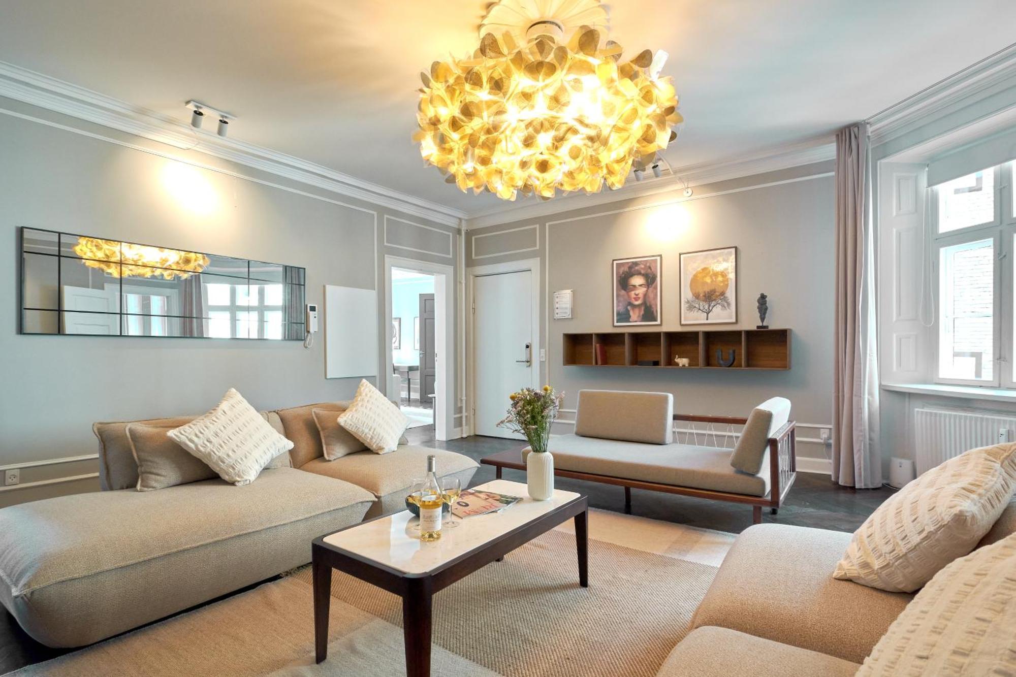 220Sqm Designer Apt - Copenhagen City Center - Private Balcony Kültér fotó